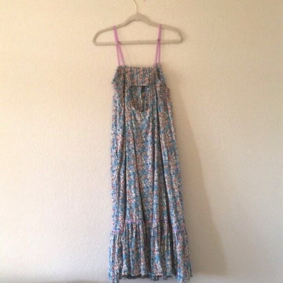 Free People Multicolor Floral Midi Dress - Picture 5 of 11